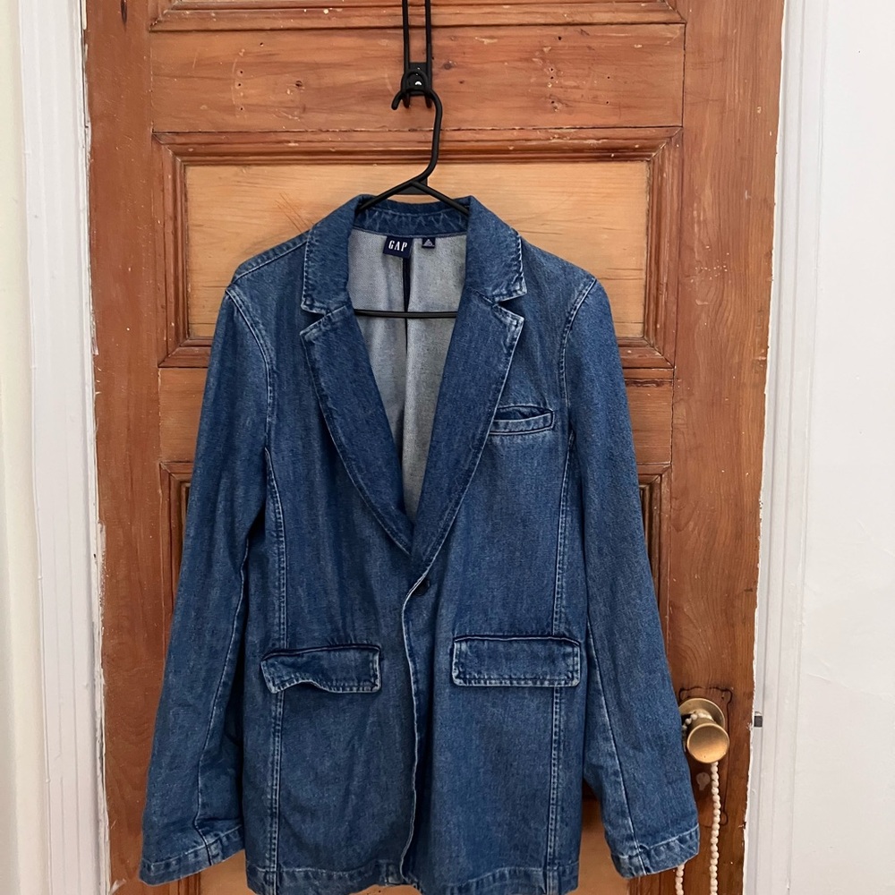 GAP Denim Blazer Jacket